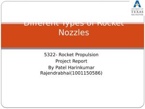 Different Types of Rocket Nozzles