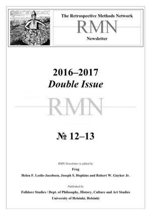 2016–2017 Double Issue № 12–13