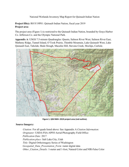 National Wetlands Inventory Map Report for Quinault Indian Nation