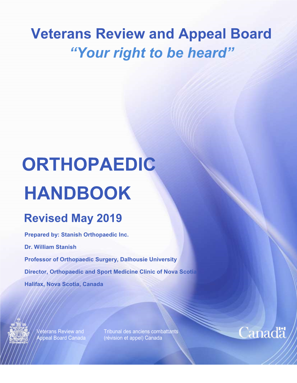 Orthopaedic Handbook