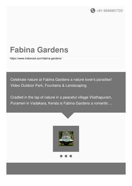 Fabina Gardens
