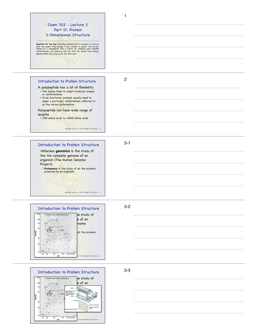 Introduction to Protein Structure Introduction to Protein Structure