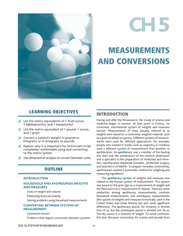 Measurements and Conversions