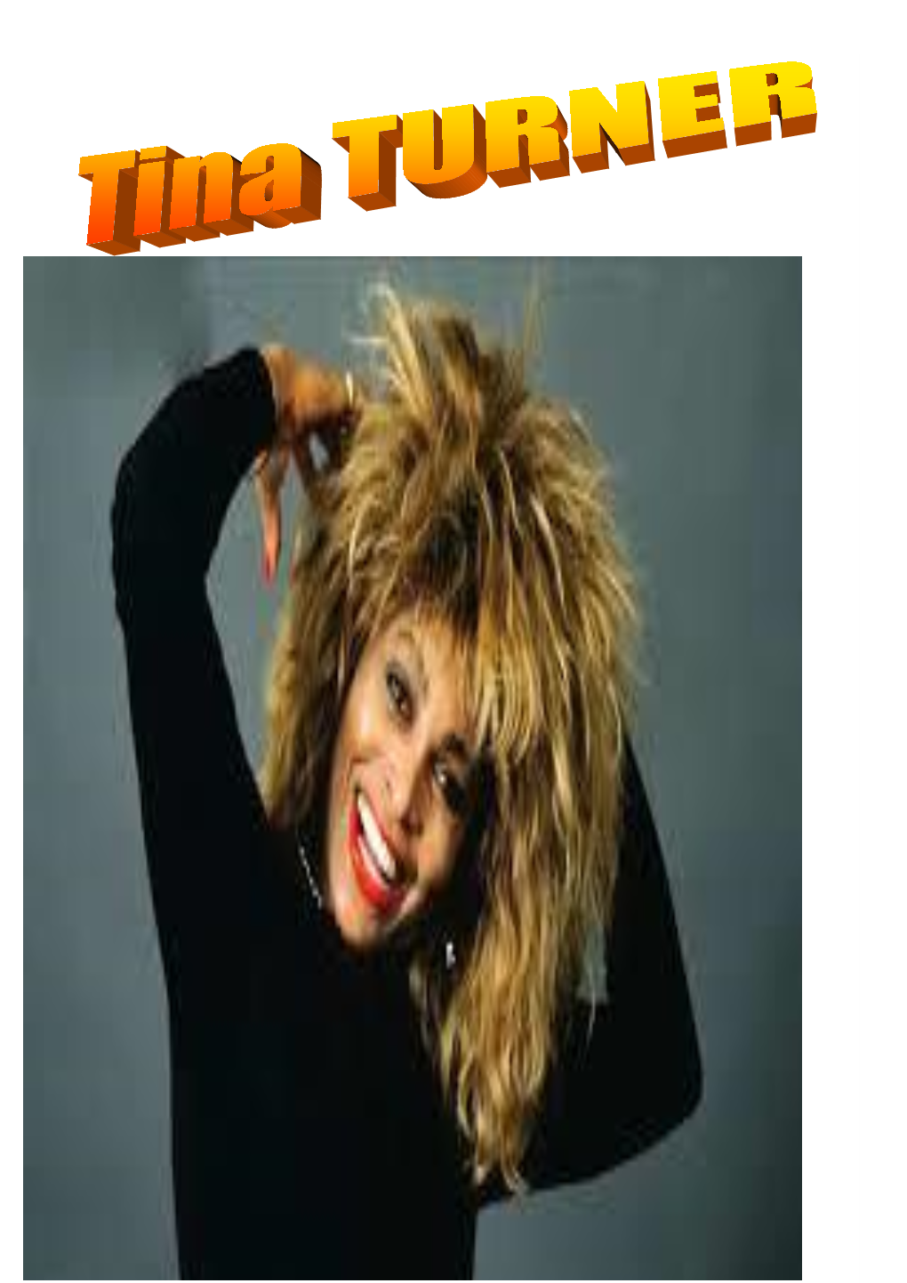 C'est Le 26 Novembre 1939 À Nutbush Dans Le Tennessee Que Naît La Future Star De Musique Planétaire Tina Turner, De Son Vrai Nom Anna Mae Bullock