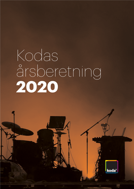Kodas Årsberetning 2020 Indhold