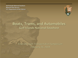 Gulf Islands National Seashore National Park Service U.S