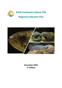 EAZA Freshwater Teleost TAG Regional Collection Plan