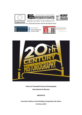 History of Twentieth-Century Historiography International Conference