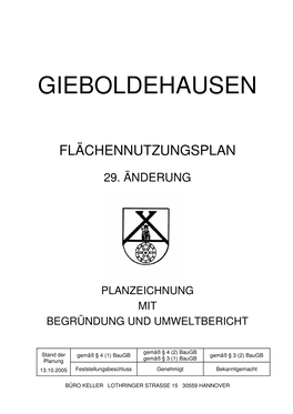 GB65 F-Plan 29. Änderung