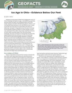 Geofacts 33: Ice Age in Ohio—Evidence Below Our Feet