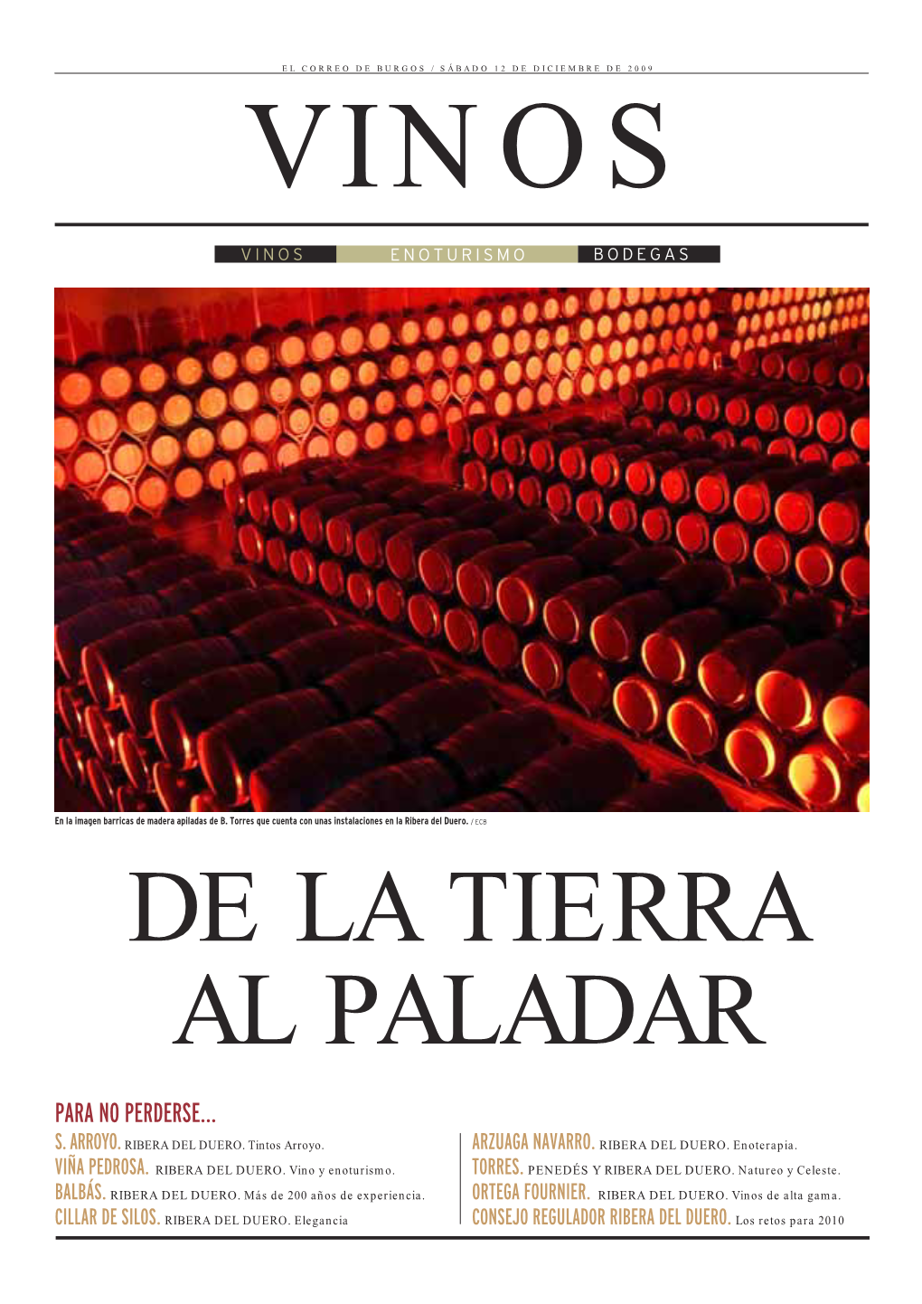 De La Tierra Al Paladar