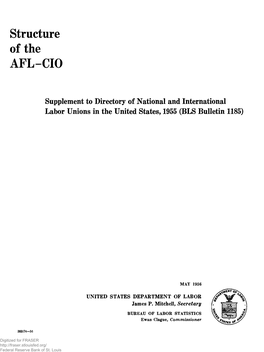 Structure of the AFL-CIO