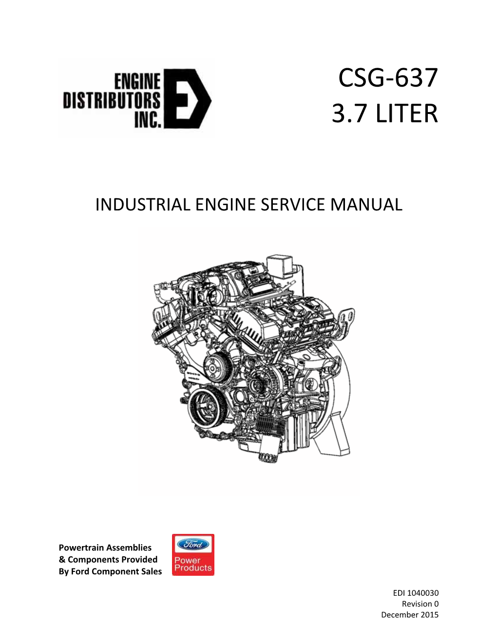 Csg-637 3.7 Liter