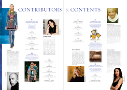 Contributors & Contents