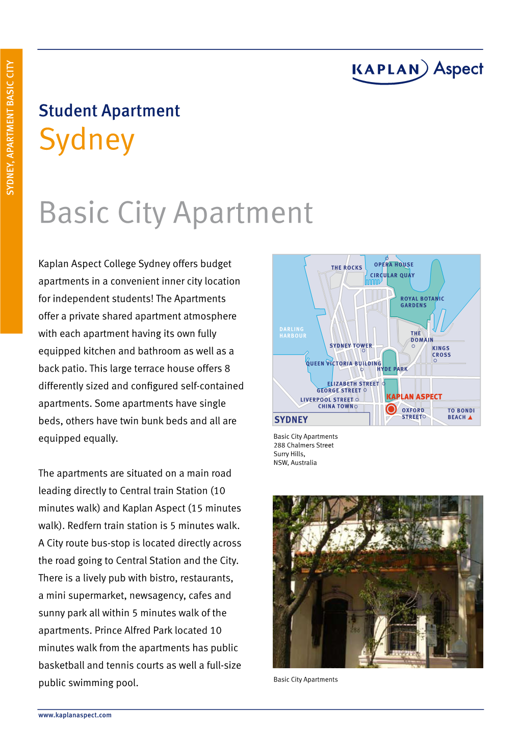 Sydney Basic City Apartment