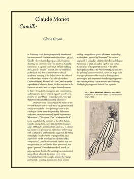 Claude Monet Camille