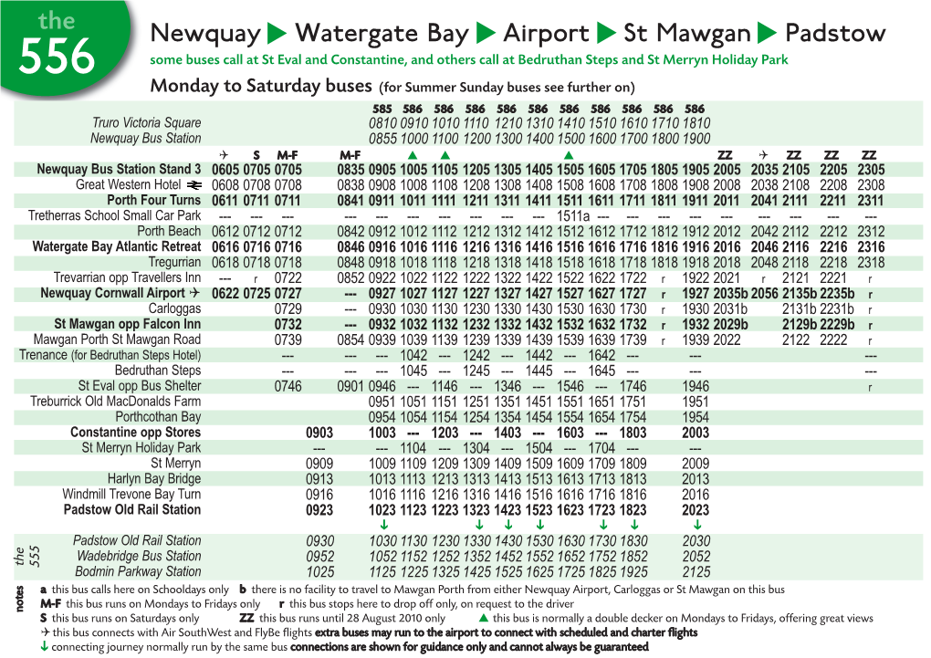 Newquay Watergate Bay Airport St Mawgan Padstow L L