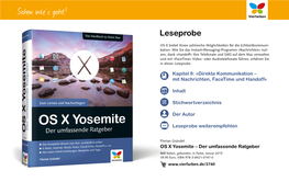 OS X Yosemite – Der Umfassende Ratgeber