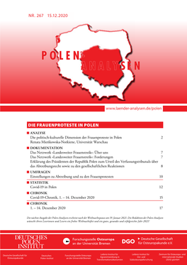 Polen-Analysen Nr. 267 (15.12.2020)