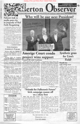 Amerige Court Condo Project Wins Support