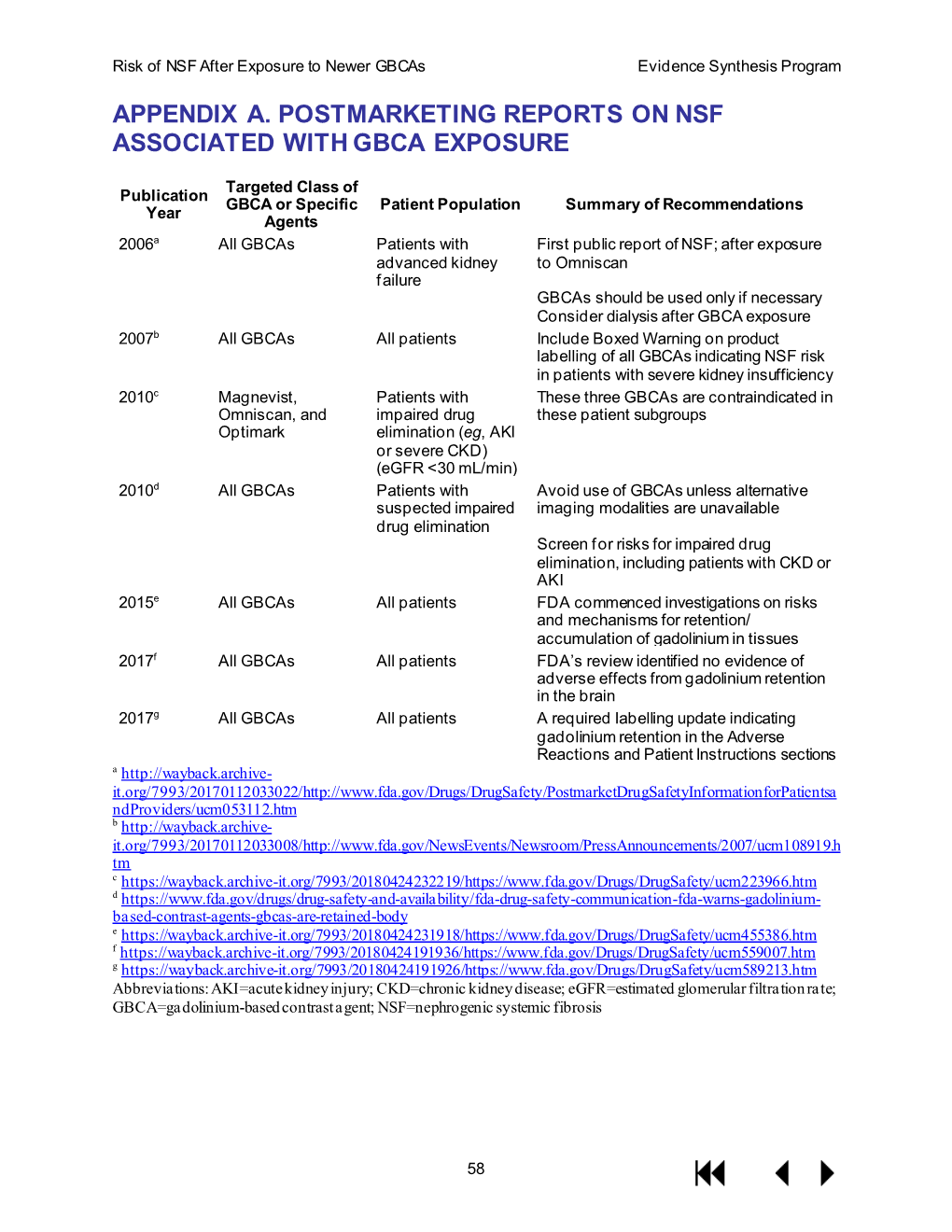 Risk of Nephrogenic Systemic Fibrosis After Exposure to Newer Gadolinium Agents