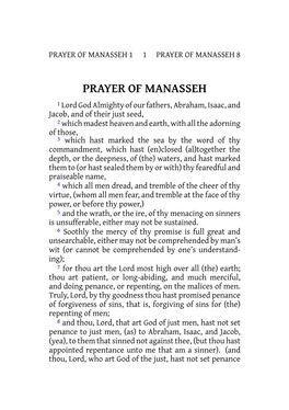 Engwyc2018 MAN.Pdf Prayer of Manasseh
