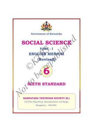 KSEEB Class 6 Social Science Part 1(Eng)