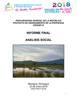 Informe Final Análisis Social