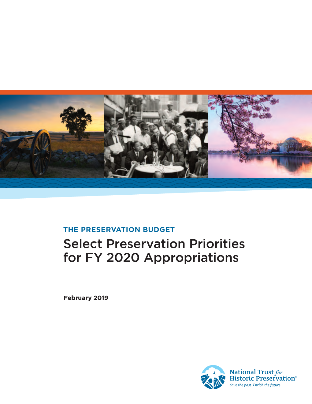 Select Preservation Priorities for FY 2020 Appropriations