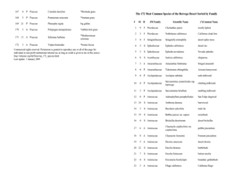 Plant Species of the Borreg