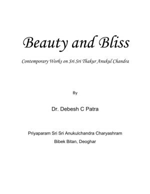 Contemporary Works on Sri Sri Thakur Anukul Chandra Dr. Debesh C Patra