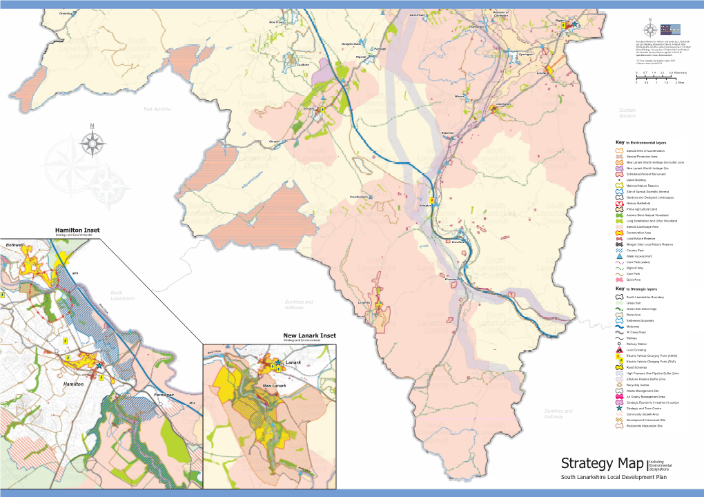 Strategy and Environmental Local Nature Reserve Crawford Bothwell Morgan Glen Local Nature Reserve Country Park ## Water Access Point !! ! ! ! ! ! ! Core Path (Water)