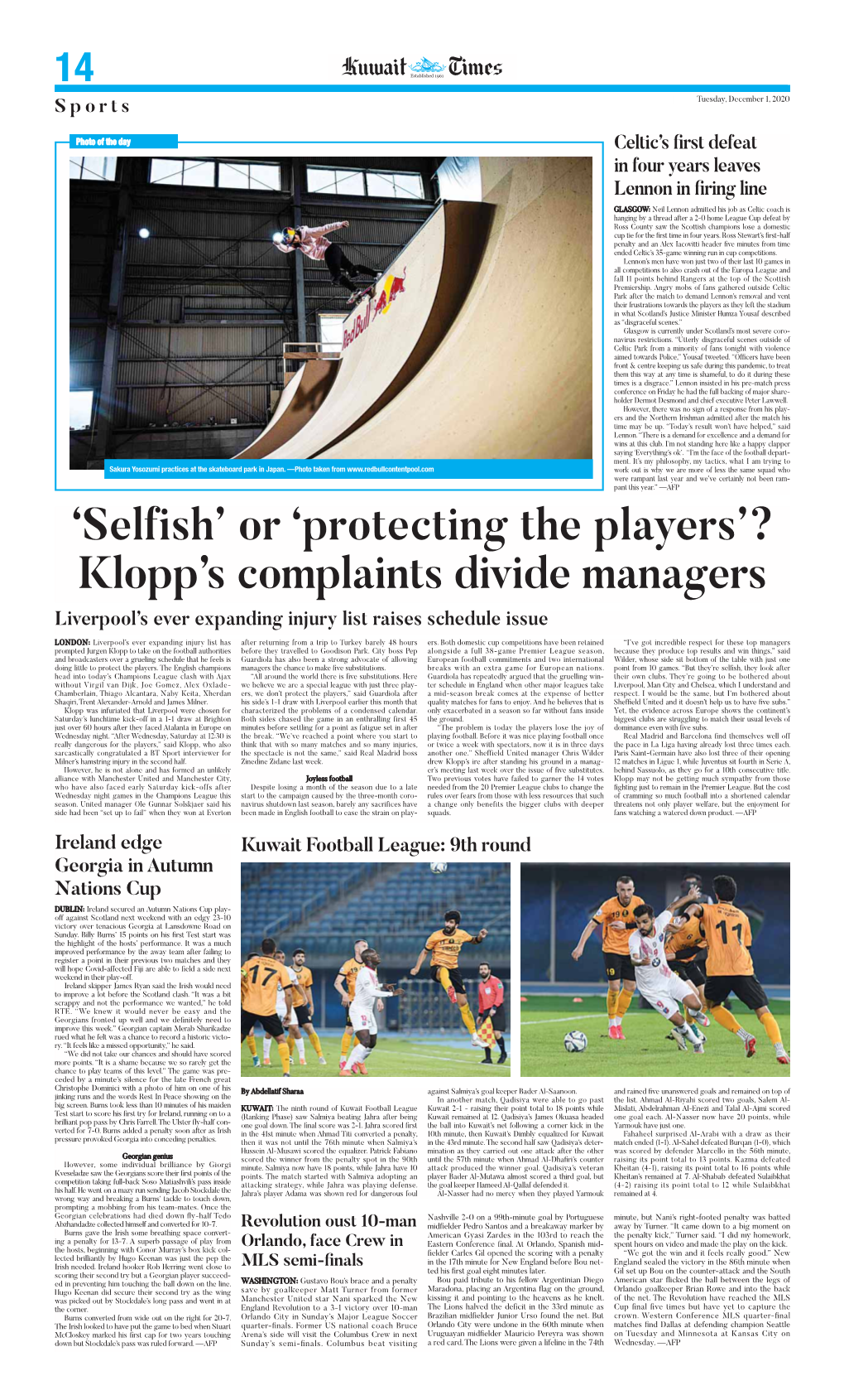 'Selfish' Or 'Protecting the Players'? Klopp's Complaints Divide Managers