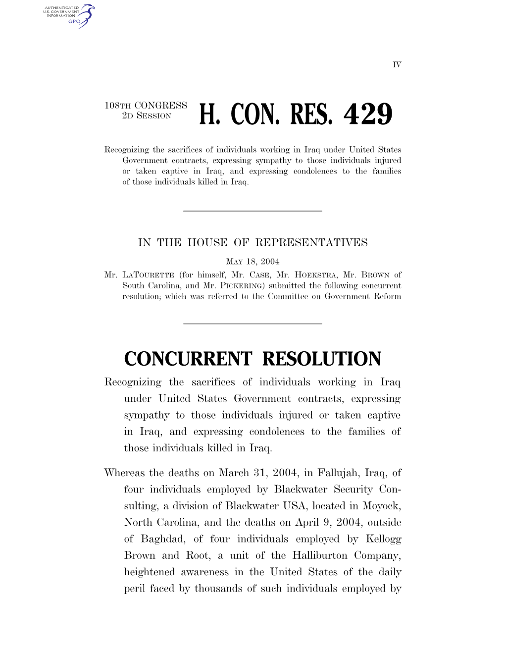 H. Con. Res. 429