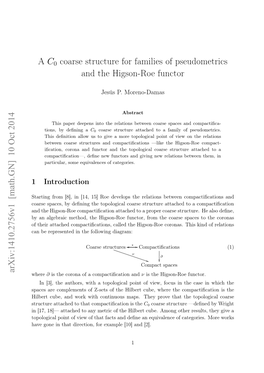A C0 Coarse Structure for Families of Pseudometrics and the Higson-Roe Functor