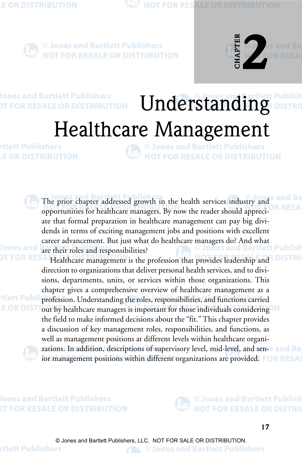 Understanding Healthcare Management