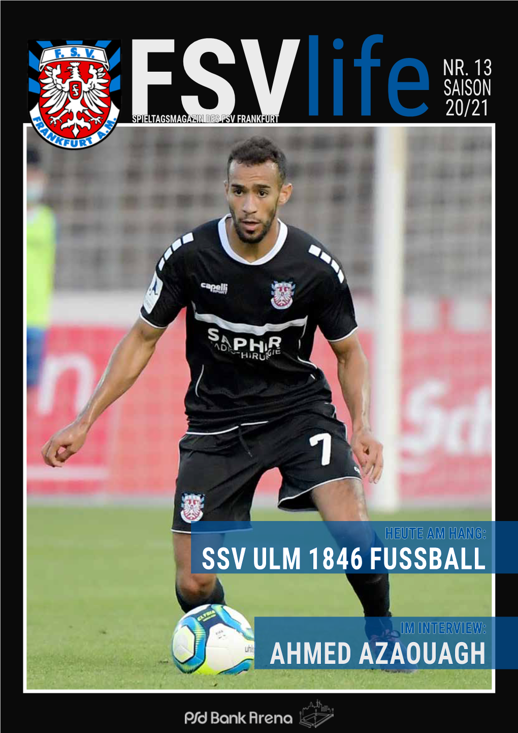 Ahmed Azaouagh Ssv Ulm 1846 Fussball