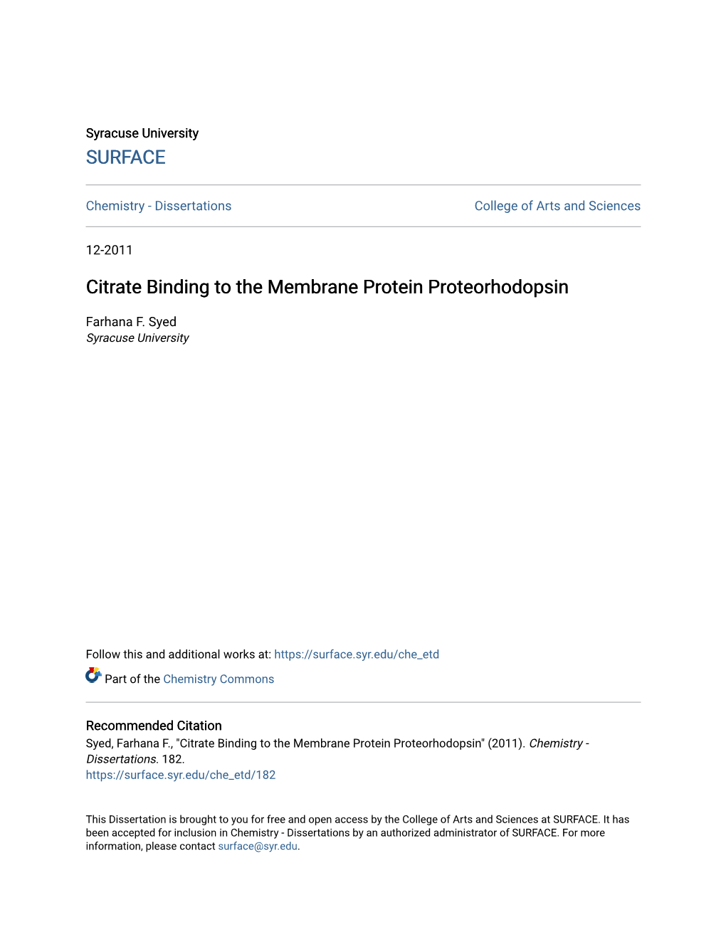 Citrate Binding to the Membrane Protein Proteorhodopsin