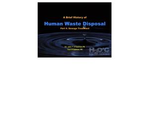 Human Waste Disposal Part 4