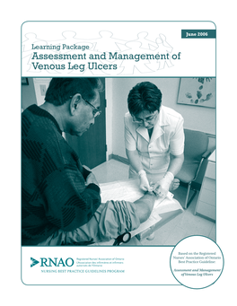 Assessment and Management of Venous Leg Ulcers