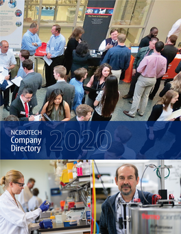 2020 Ncbiotech Company Directory Lists 735 Life Science Companies Across the State