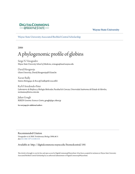 A Phylogenomic Profile of Globins Serge N