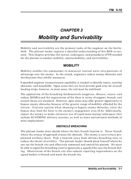 Mobility and Survivability