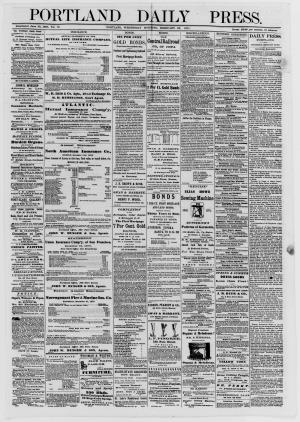 Portland Daily Press: February 22,1871