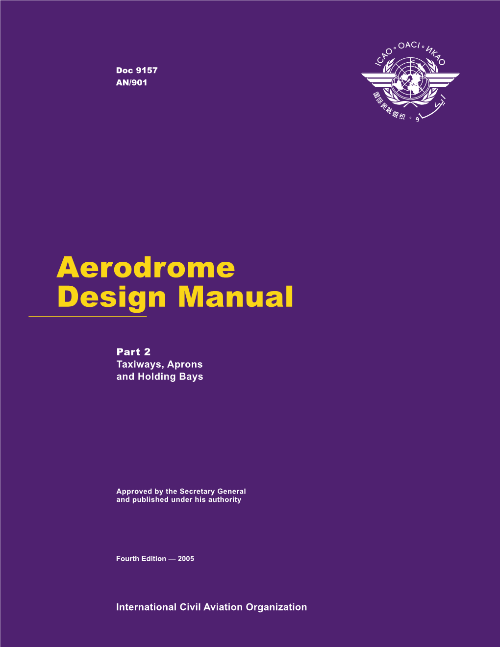 Aerodrome Design Manual