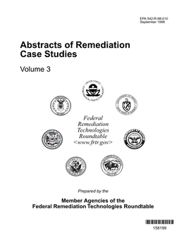 Abstracts of Remediation Case Studies Volume 3