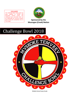 Challenge Bowl 2018