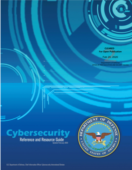 2019 Cybersecurity Resource And