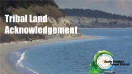 Tribal Land Acknowledgement