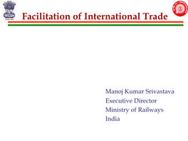 Facilitation of International Trade